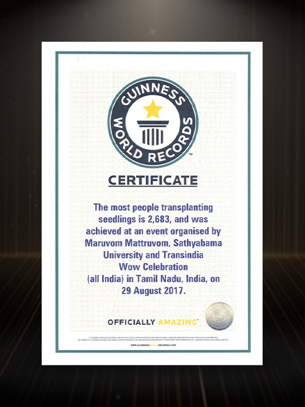 TransIndia award
